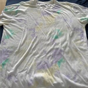 Men's Multicolor Tie-Dye Shirt